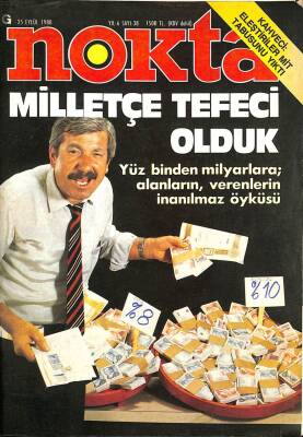 NOKTA DERGİSİ YIL6 SAYI38 - 25 EYLÜL 1988 - SÜLÜN MEHMET (MEHMET RASİM DEMİRKIRAN), MIKE TYSONIN ISTIRAPLARI, ELVİS PRESLEY ÖLDÜ MÜ?, SELDA BAĞCAN KTP3153 - 1
