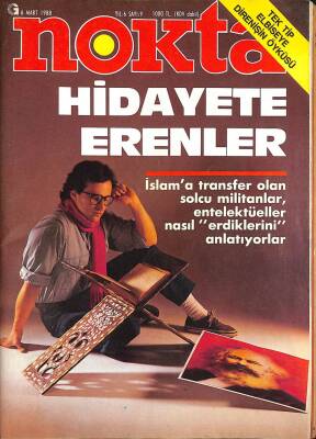 NOKTA DERGİSİ YIL6 SAYI9 - 6 MART 1988 - REAGANDAN ÖNCE COSBY, HOLLYWOODDA BİR CADI CHER KTP3265 - 1