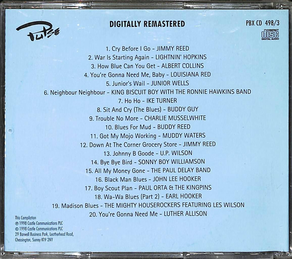 Nothing But the Blues CD (İkinci El) CD5000 - 2