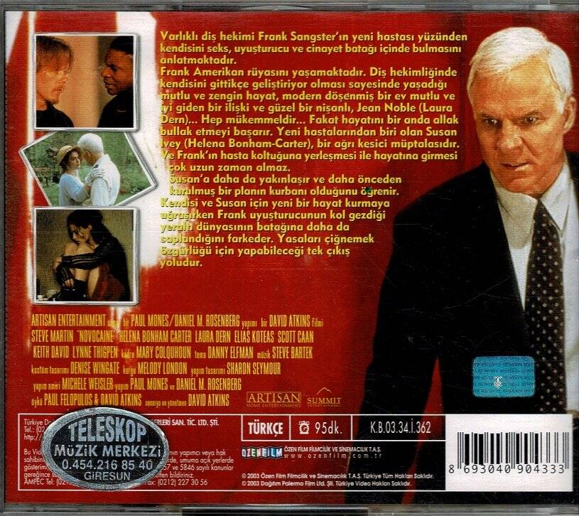Novocaine - Aman Doktor VCD Film VCD9897 - 2