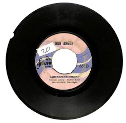 Nuh Akgün - Yarelerim Göz Göz Olmuş / Bahçelerde Isırgan Plak (10/6) PLK19880 - 2