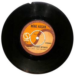 Mine Koşan - Ben Bittim Dertler Bitmedi / Sevince Sonu Gelmeli Plak (10/6.5) PLK25225 - Gökçekoleksiyon