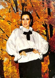 Nükhet Duru Orta Boy Kartpostal KRT1357 - Gökçekoleksiyon