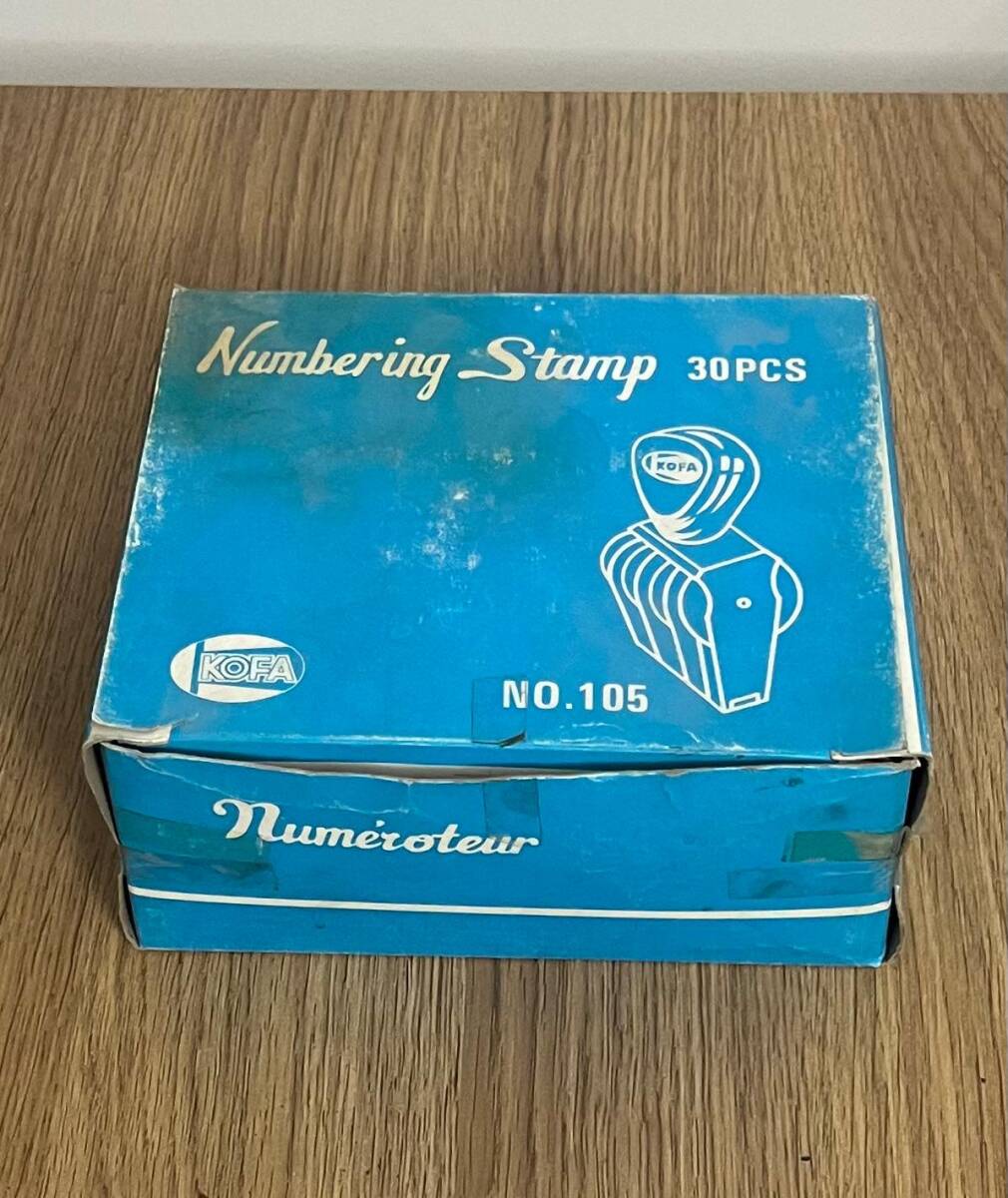 Numbering Kaşe 6 Hanneli Numaretör AOB4810 - 3