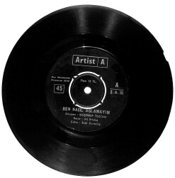 Müşerref Tezcan - Kader Ayırdı Bizi - Ben Nasıl Ağlamayayım Plak (10/6.5) PLK25260 - Gökçekoleksiyon