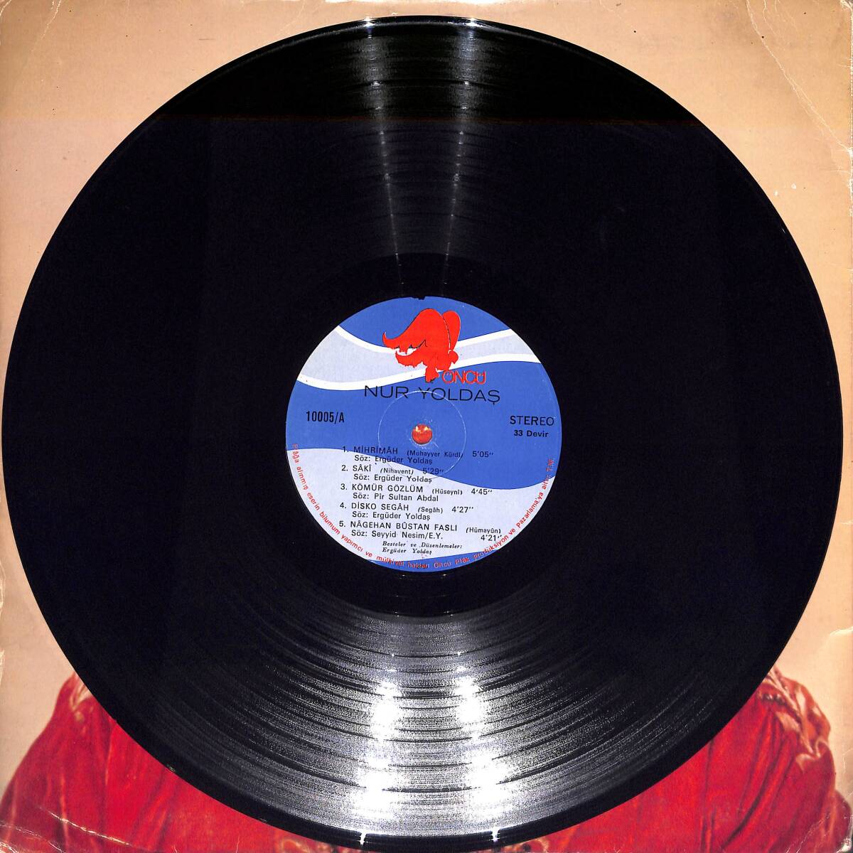 Nur Yoldaş - Sultan-ı Yegah LP PLAK (Açıklamayı Okuyunuz) PLK26737 - 3