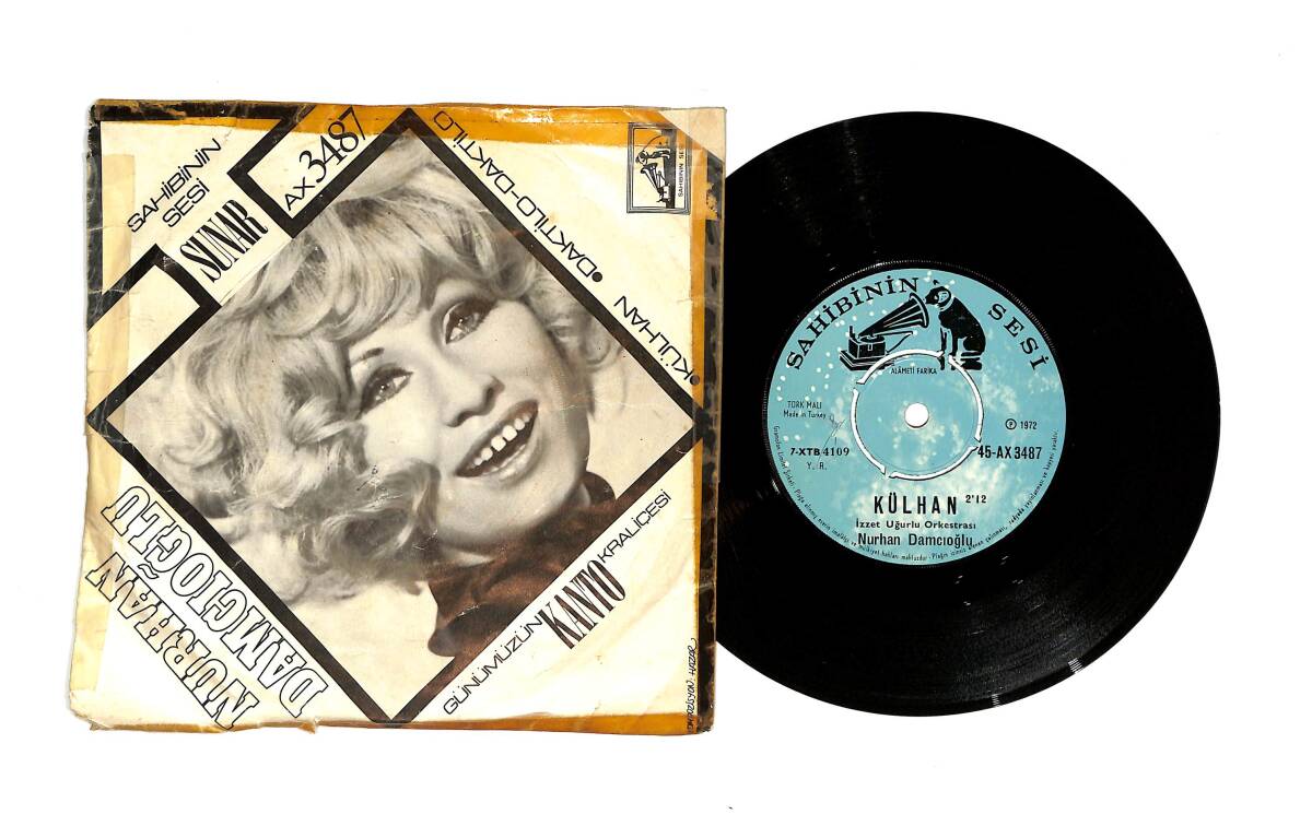 Nurhan Damcıoğlu – Külhan / Daktilo Daktilo 45’lik Plak (10/8) PLK26965 - 1