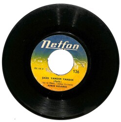 Nurhan Ve Adnan Varveren - Olmaz Olmazki / Şans Yandım Yandım PLAK (10/7.5) PLK16239 - 2
