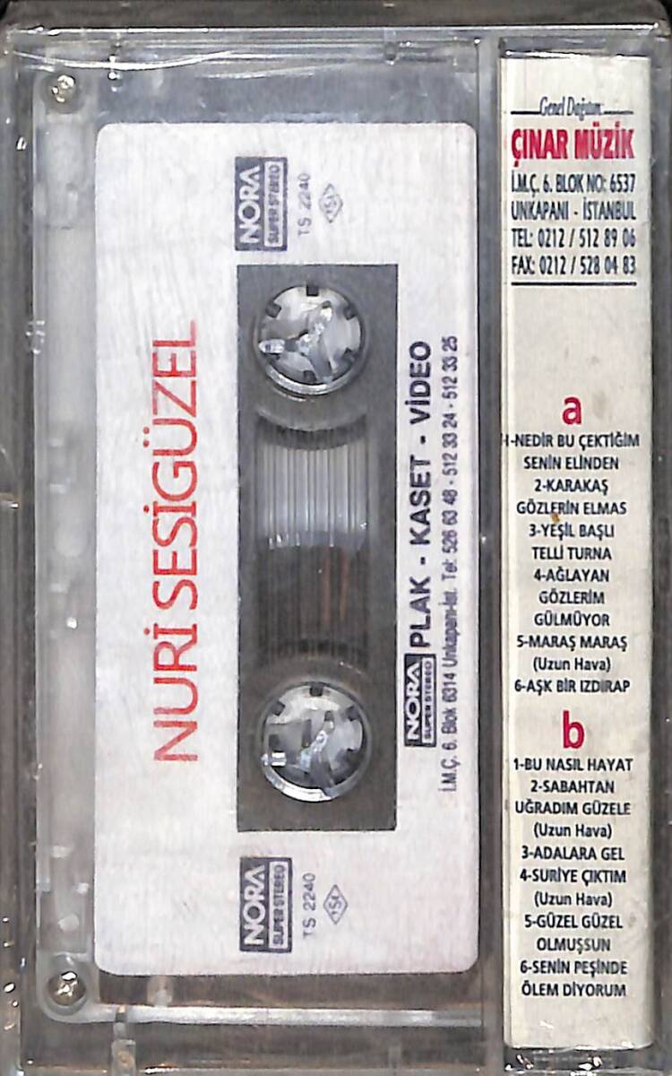 Nuri Sesigüzel - Acı Bana Orijinal Kaset (Sıfır) * Kâğıt Baskı * KST30913 - 2