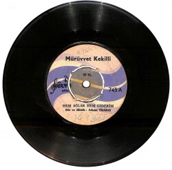Mürüvvet Kekilli - Hem Ağlar Hem Giderim / Aşkın Kurbanıyım Plak (10/6.5) PLK26129 - Gökçekoleksiyon