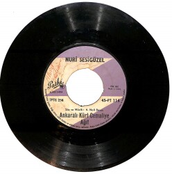 Nuri Sesigüzel - Gülizar / Ankara'lı Kürt Cemali'ye Ağıt Plak (10/6.5) PLK26128 - 2