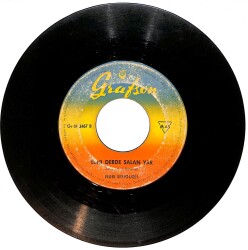 Nuri Sesigüzel - Kapıyı Çalan Kimdir / Beni Derde Salan Yar Plak (10/5.5) PLK25059 - 2