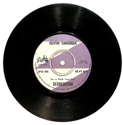 Sevim Tanürek - Derbederim / Sokağın Ardındayım Plak (10/6) PLK25419 - Gökçekoleksiyon
