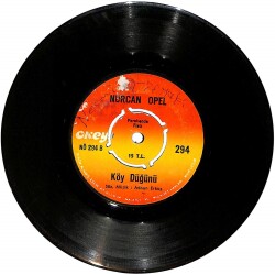 Nurcan Opel - Bahçeyi Dolaşta Gel - Köy Düğünü PLAK (10/5.5) PLK24815 - Gökçekoleksiyon
