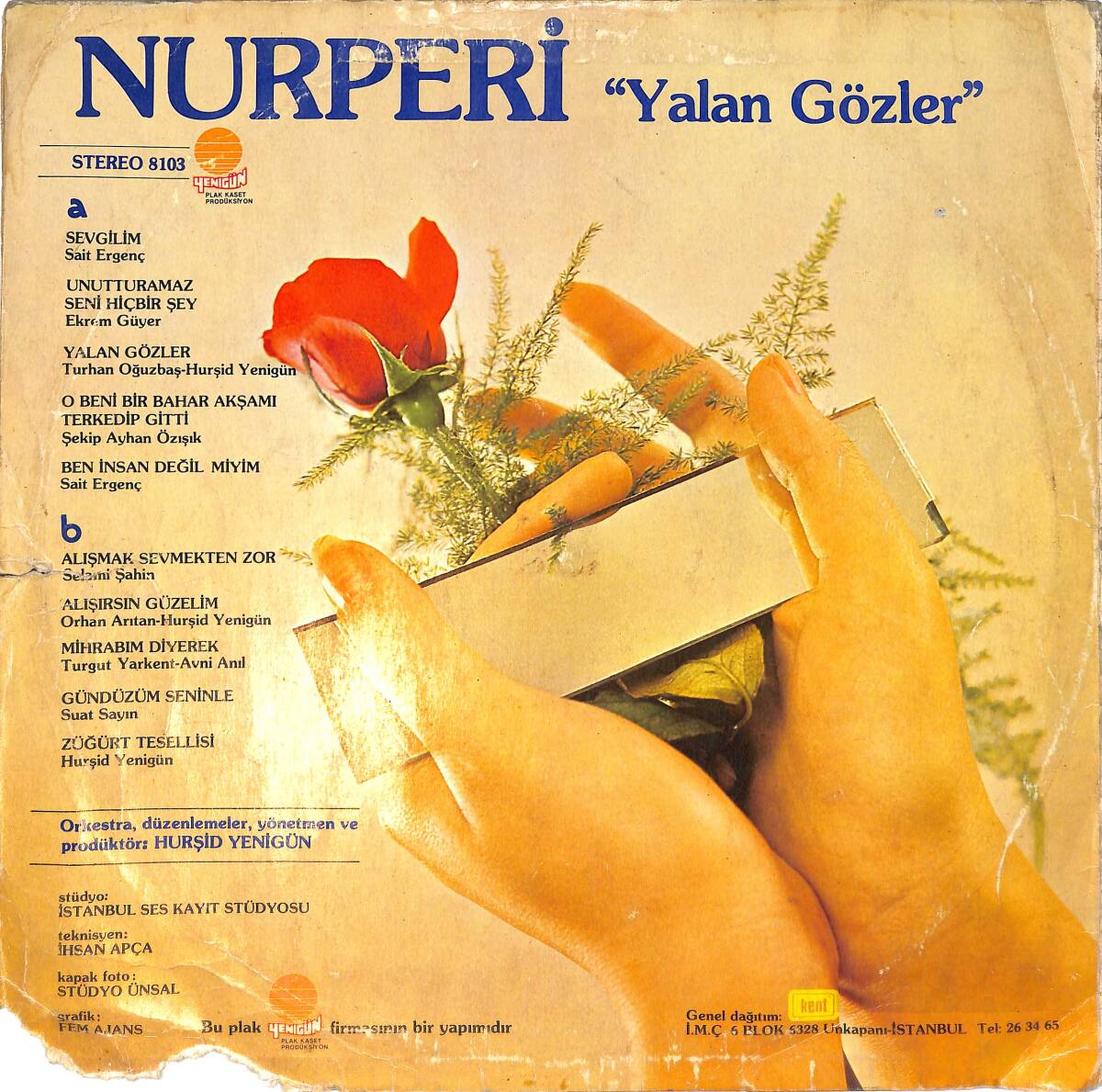 Nurperi – Yalan Gözler LP PLAK (10/7.5) PLK26579 - 2