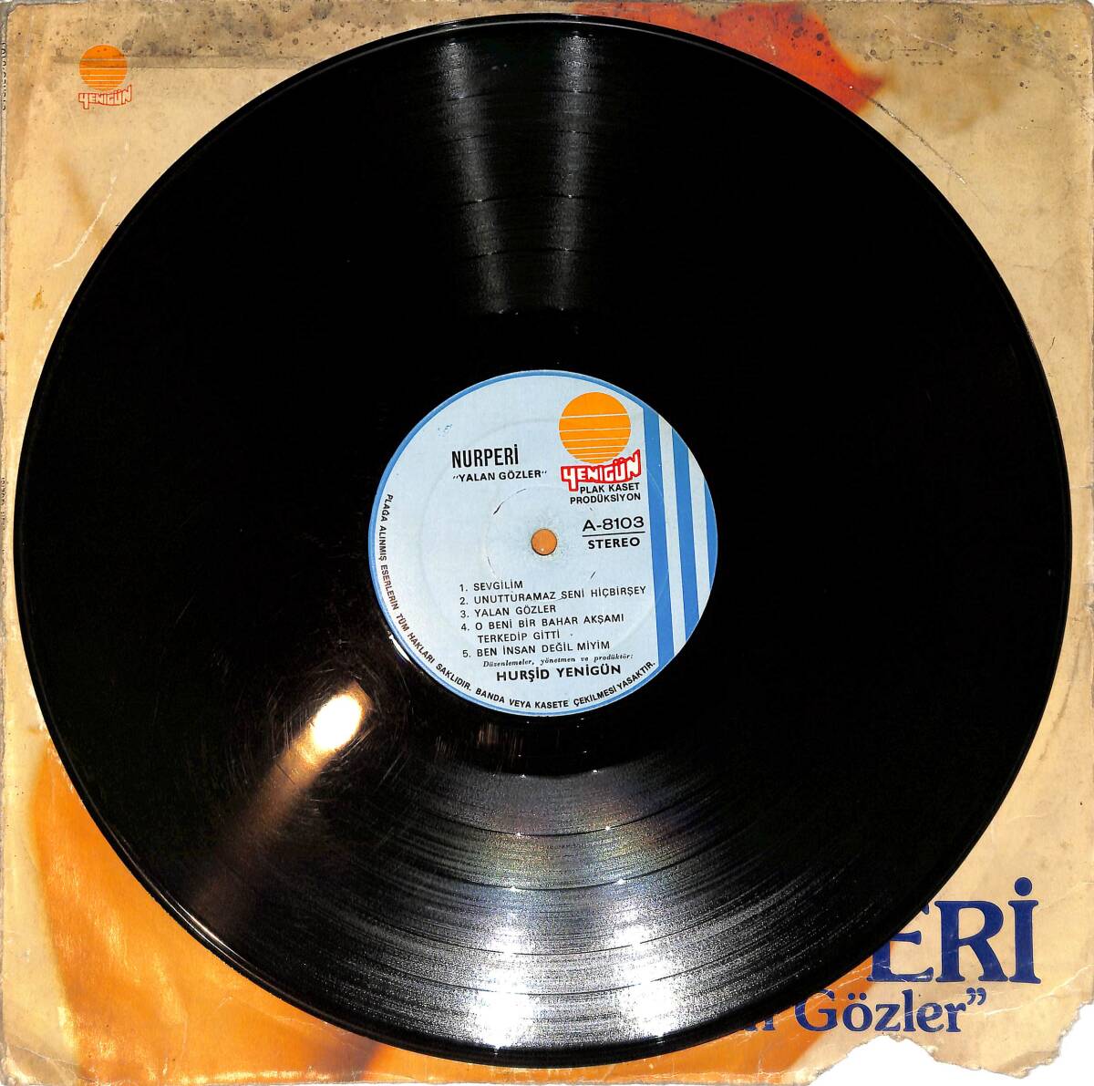 Nurperi – Yalan Gözler LP PLAK (10/7.5) PLK26579 - 3