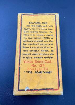 Nursil Temizleme Tozu 125.gr.Paketinde 1970ler AOB3494 (N) - 3