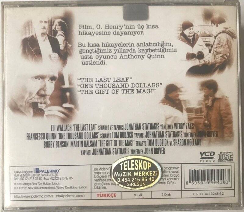 O. Henry`nin Hikayeleri VCD Film VCD5369 - 2