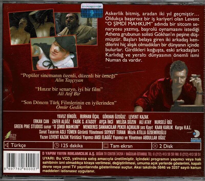O Şimdi Mahkum VCD Film VCD162 - 2