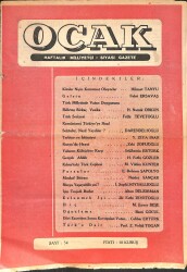 OCAK Haftalık Milliyetçi Siyasi Gazete Sayı:54 - Hikmet Tanyu, Fethi Tevetoğlu, Y. Ziya İnan NDR88173 - Gökçekoleksiyon