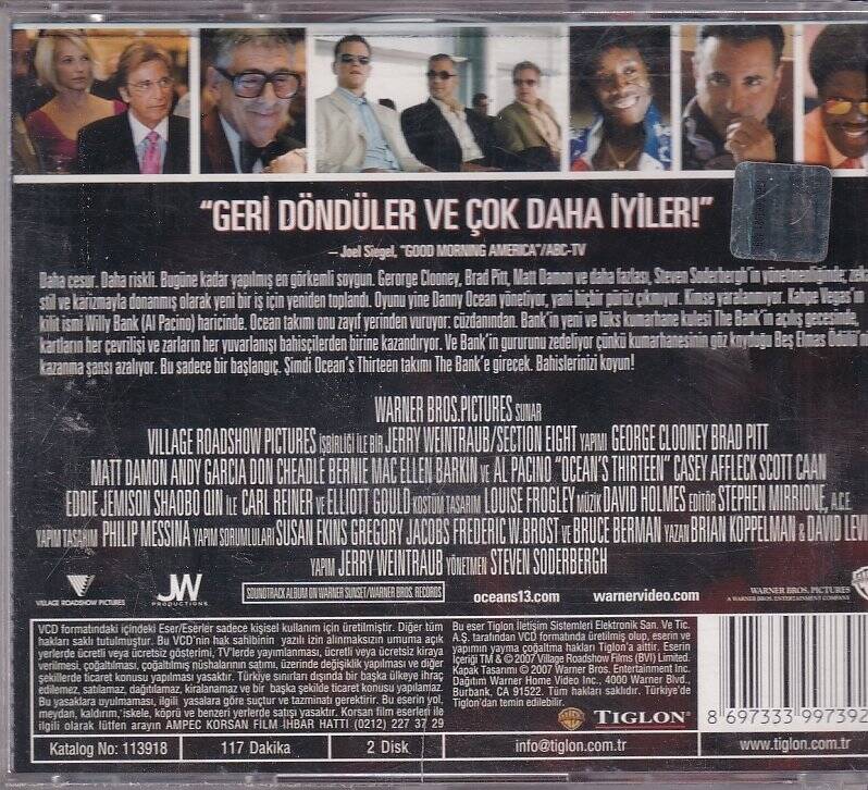 Oceans Thirteen VCD Film VCD8622 - 2