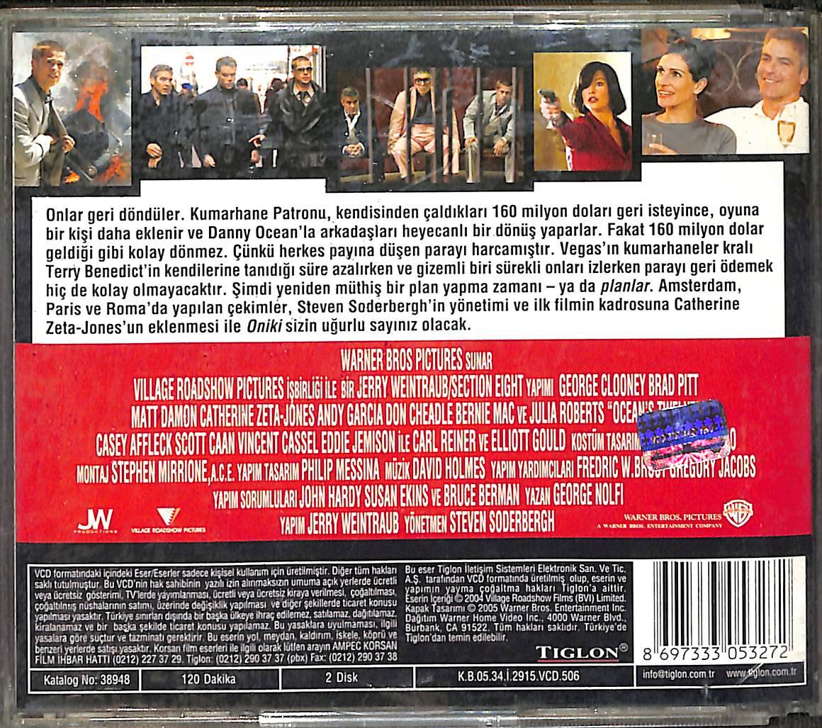 Ocean's Twelve VCD Film (İkinci El - 10/6) VCD26421 - 2