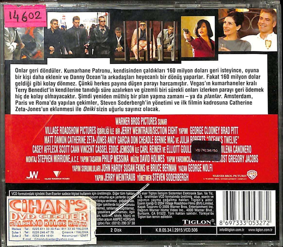 Oceans Twelve VCD Film VCD15137 - 2