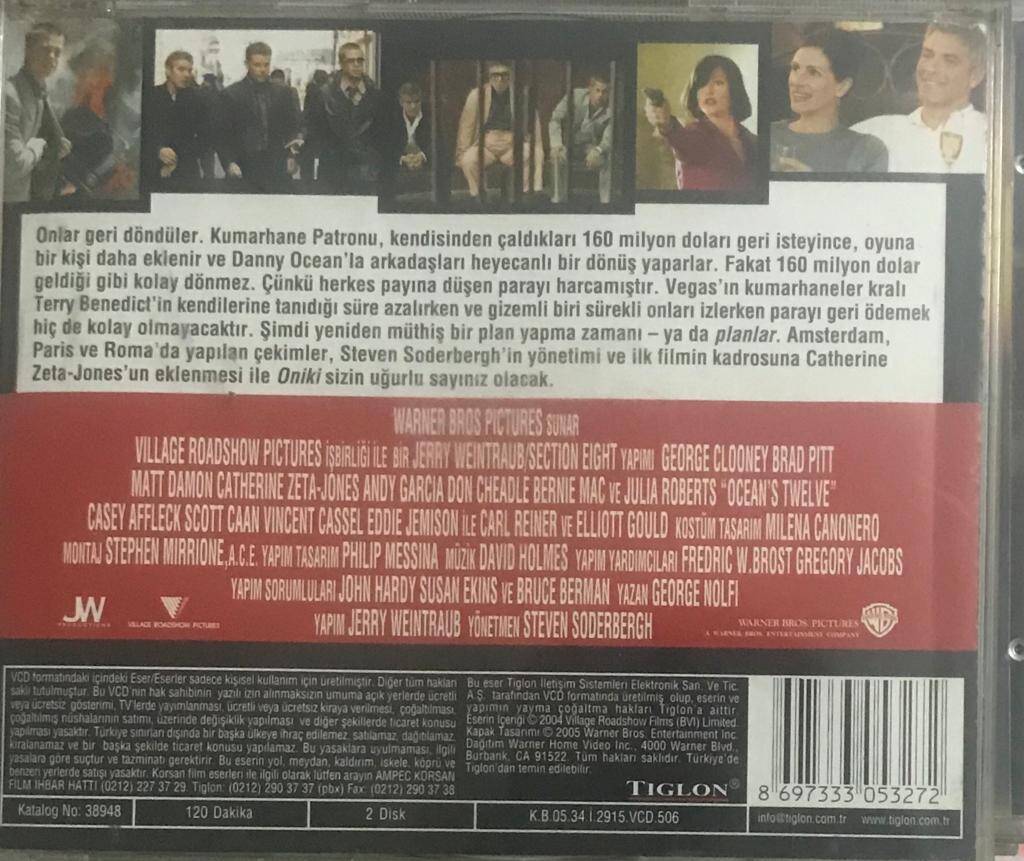 Oceans Twelve VCD Film VCD5596 - 2