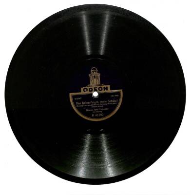 Odeon Tanz Orchester - Nur Keine Angst Mein Schatz Du Machst Mir Schlaflose Nächte TAŞ PLAK (106.5) PLK23059 - 1