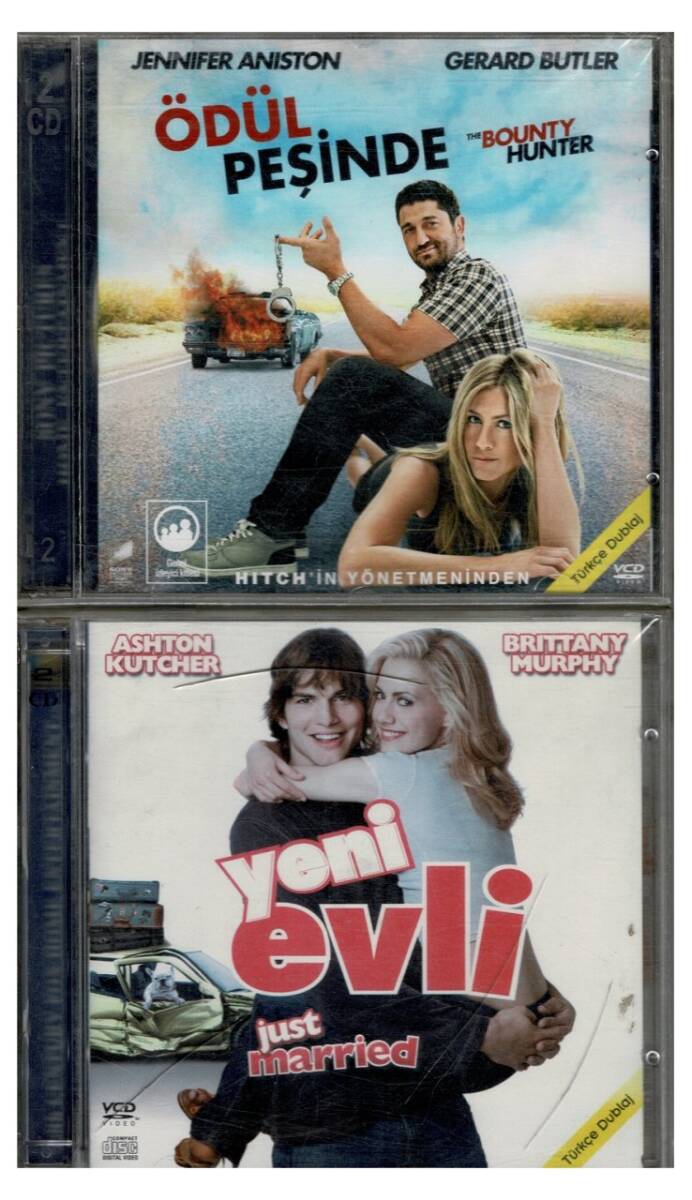Ödül Peşinde Yeni Evli - 2 Adet VCD Film VCD1258 - 1