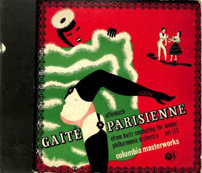 Offenbach Efrem Kurtz, London Philharmonic Orchestra – Gaite Parisienne (1944-Kanada) (Çift Plak) TAŞ PLAK (109) PLK18391 - 1