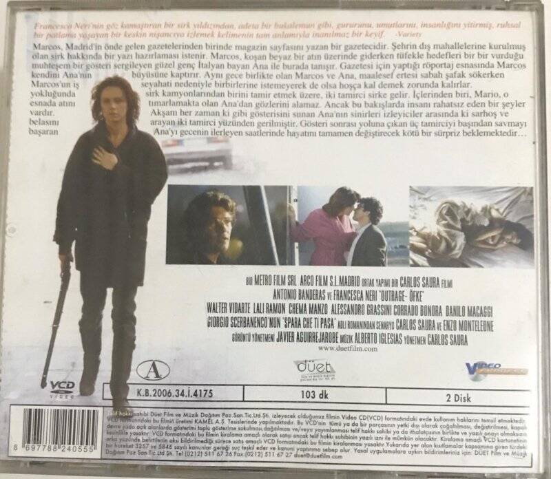 Öfke VCD Film VCD6939 - 2