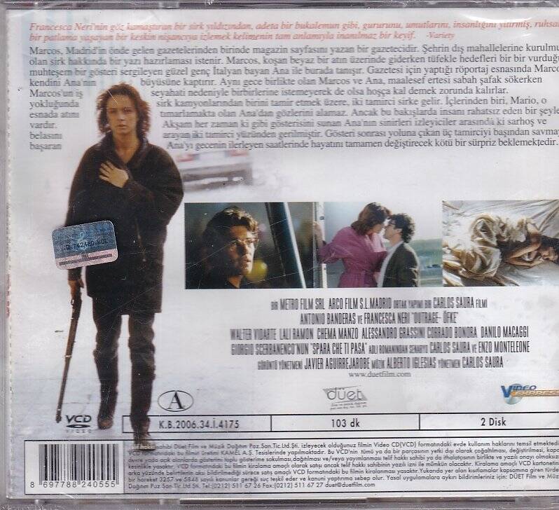 Öfke VCD Film VCD8930 - 2