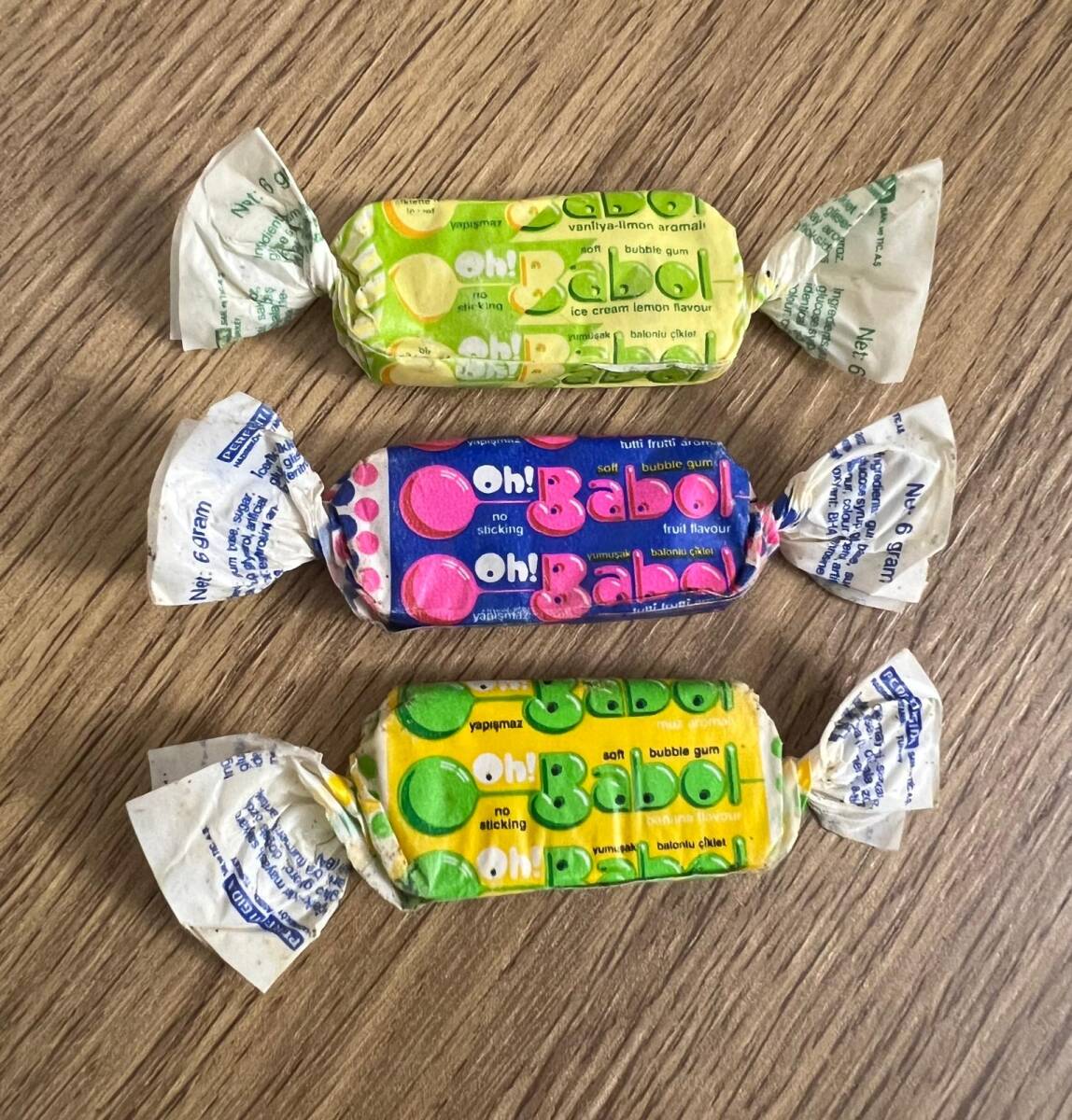 OH! BABOL (PERFETTİ ) 1990s Şekerli Sakız Ful Set # SKZ2021 - 3