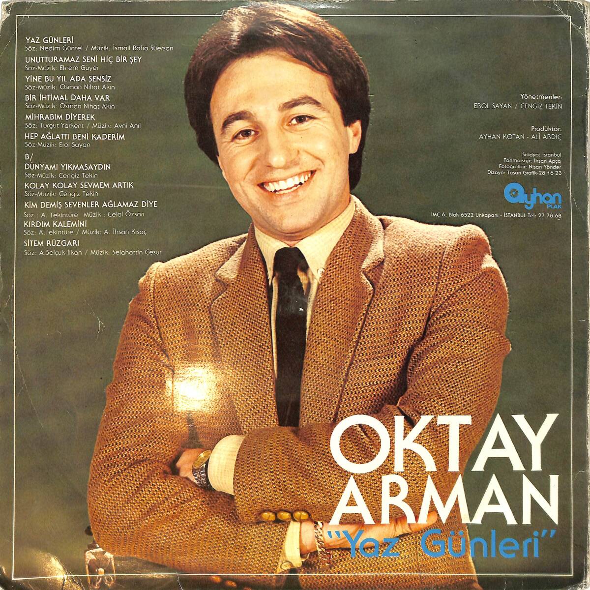 Oktay Arman - Yaz Günleri LP PLAK (10/7.5) PLK26540 - 2