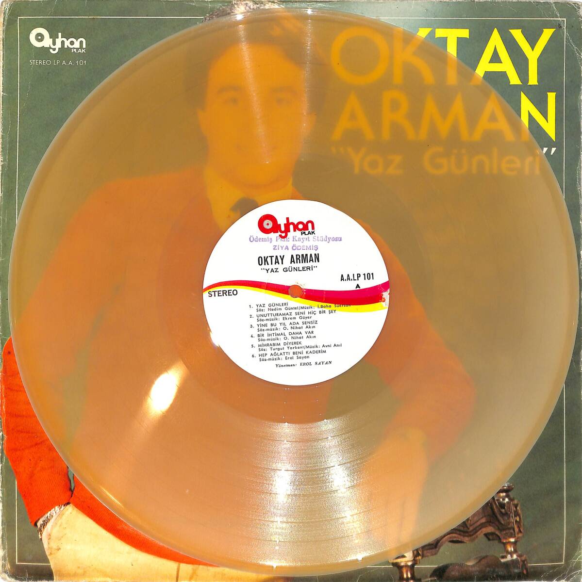 Oktay Arman - Yaz Günleri LP PLAK (10/7.5) PLK26540 - 3