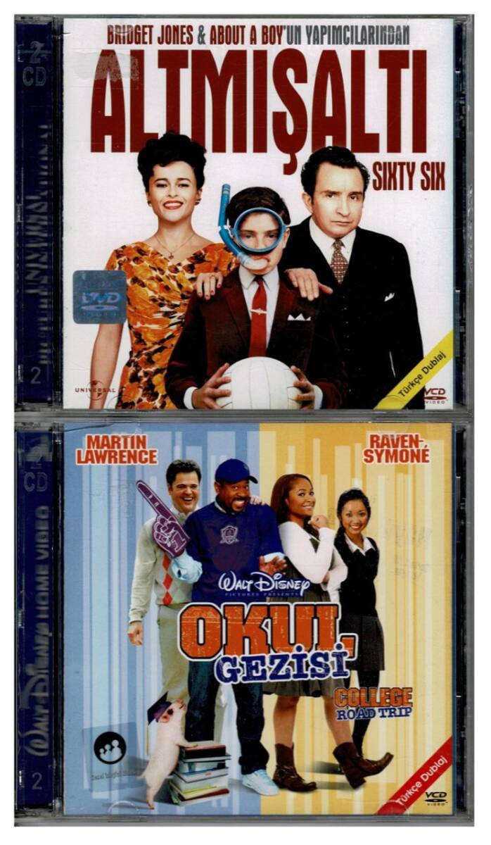 Okul Gezisi Altmışaltı 2 Adet VCD Film VCD271 - 1