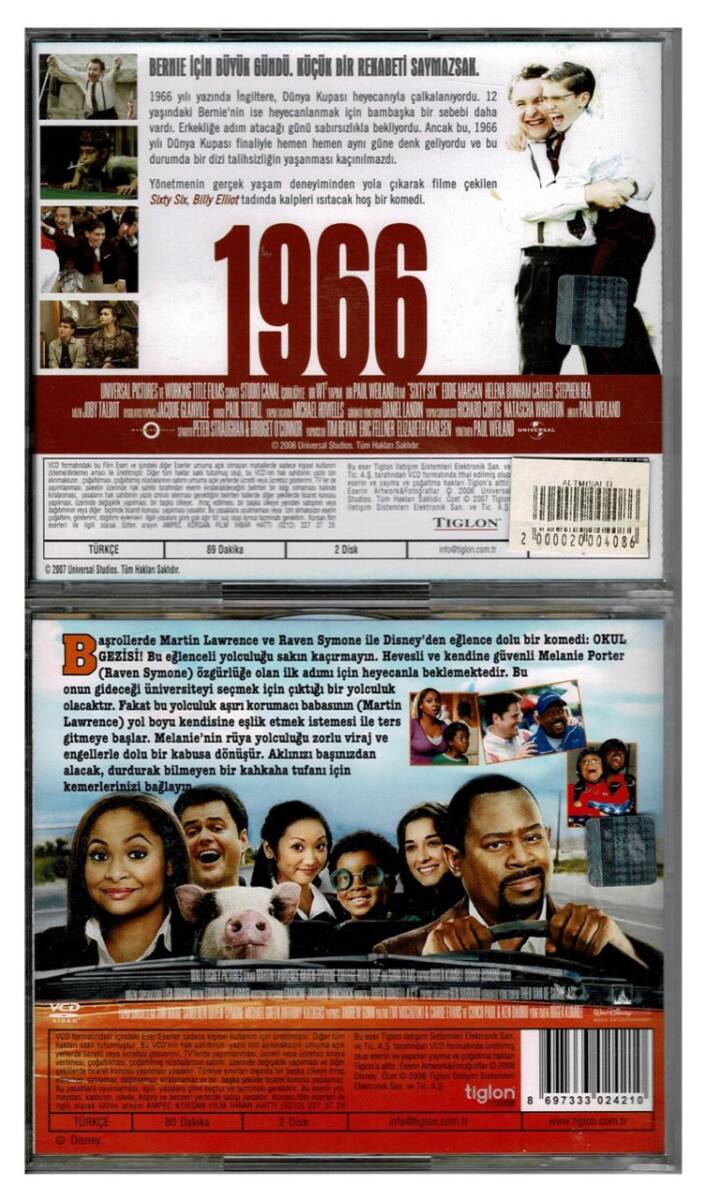 Okul Gezisi Altmışaltı 2 Adet VCD Film VCD271 - 2