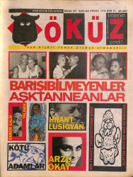 Öküz Aylık Kültür-Fizik Dergisi Nisan 97 Sayı : 35 NDR89571 - Gökçekoleksiyon