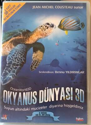 Okyanus Dünyası 3D (3D Gözlük Hediyeli) DVD Film (İkinci El) DVD818 - 1