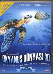 Okyanus Dünyası 3D (OceanWorld 3D) – Orijinal DVD (İkinci El) * Jean-Michel Cousteau, Bennu Yıldırımlar – 2009 * DVD2974 - Gökçekoleksiyon