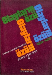 OLAYLARIN ÖZÜ 1684-1689 ZÜBDE-İ VEKAYİAT II KTP797 - Gökçekoleksiyon