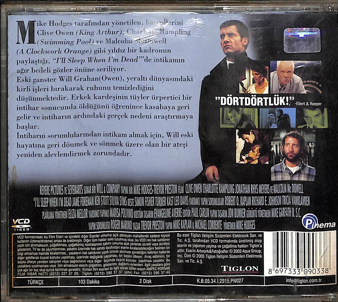 Öldüğümde Uyuyacağım – I'll Sleep When I'm Dead (2003) Orijinal VCD Film VCD29041 - 2