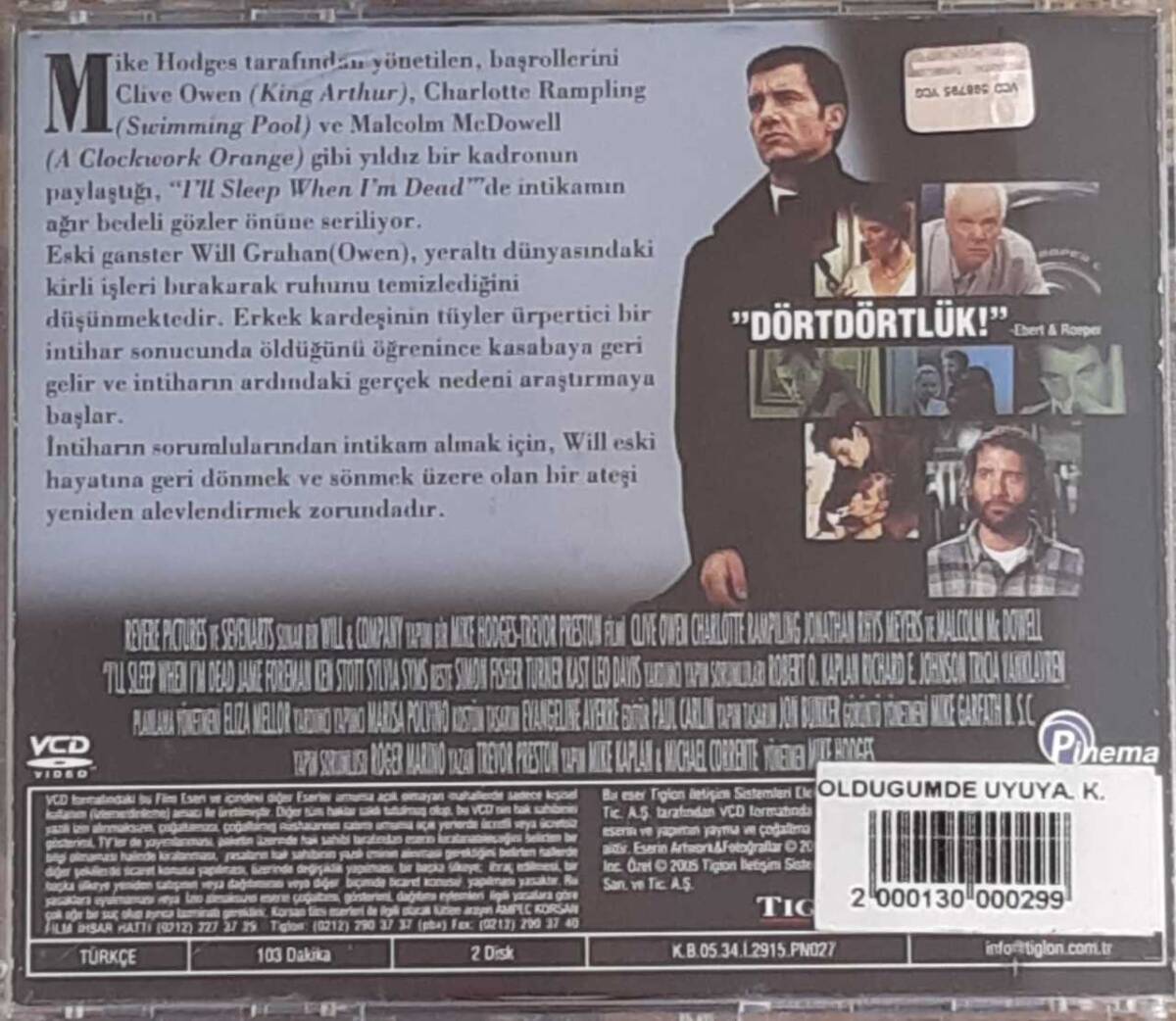 Öldüğümde Uyuyacağım VCD Film VCD8293 - 2