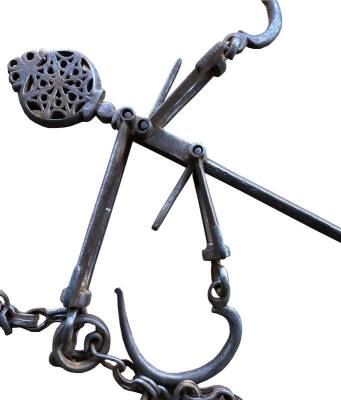 Oldukça Yaşlı Osmanlı Dönemi Kantar AOB863 - 5