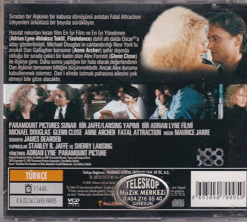 Öldüren Cazibe VCD Film VCD9920 - 2