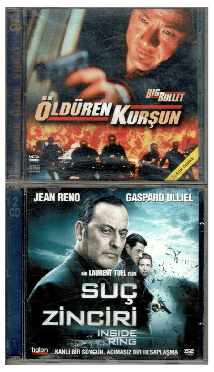 Öldüren Kurşun Suç Zinciri - 2 Adet VCD Film VCD918 - 1