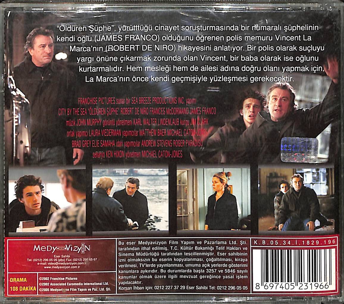 Öldüren Şüphe – City By The Sea (2002) Orijinal VCD Film VCD28625 - 2
