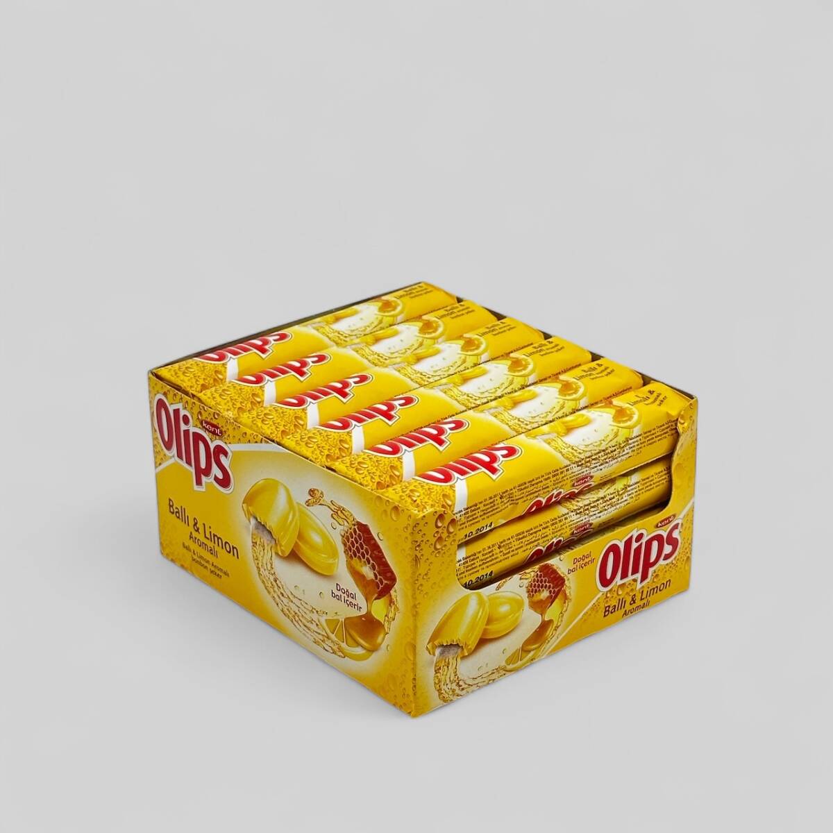 Olips (Kent) Ballı Limon Aromalı Bonbon Şeker AOB4336 (N) - 1
