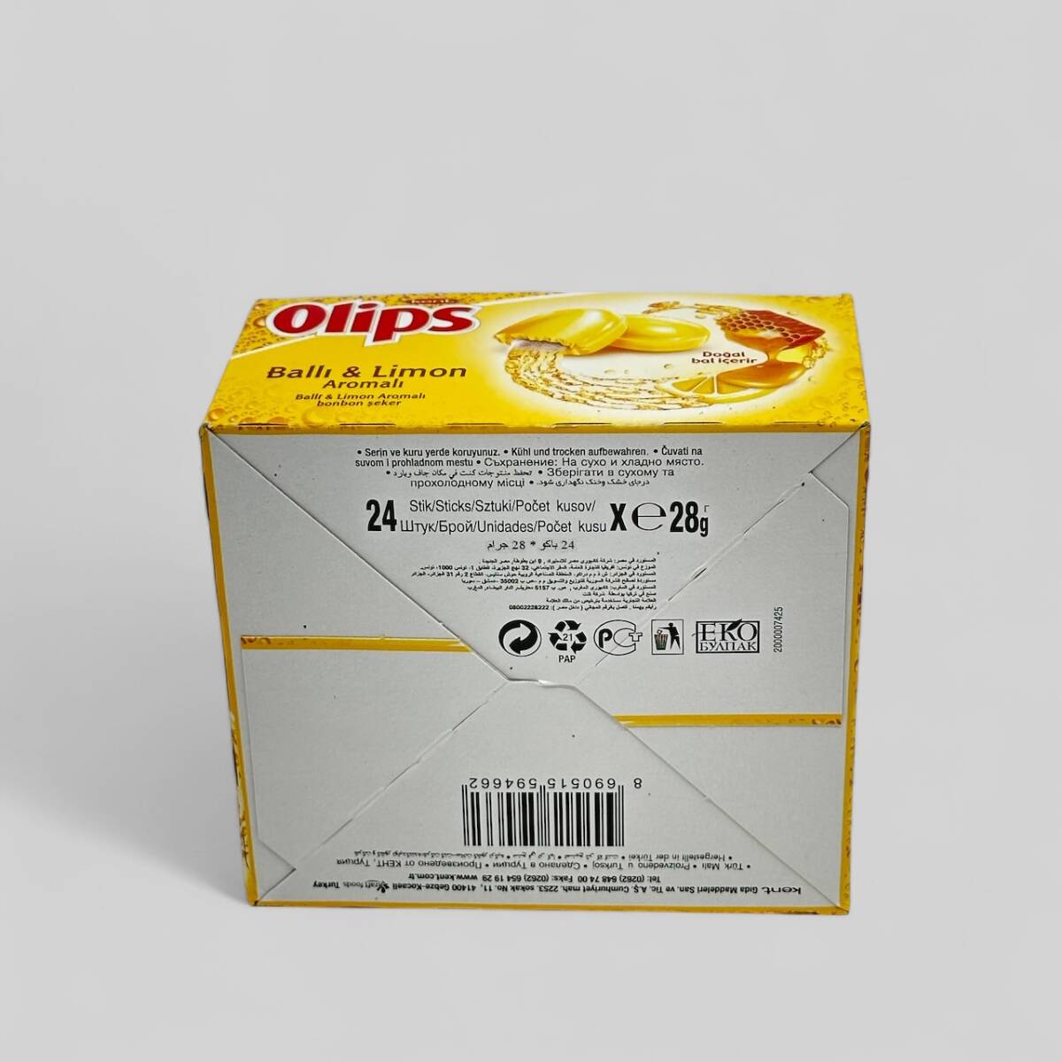Olips (Kent) Ballı Limon Aromalı Bonbon Şeker AOB4336 (N) - 6